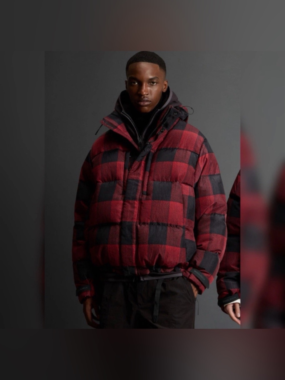 Woolrich Black Label x Todd Snyder down puffer coat buffalo plaid L Large $1298